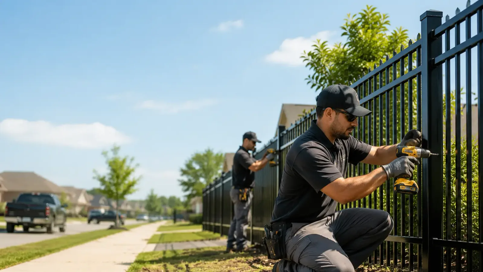 Metal Fence Installation in Camden, AR